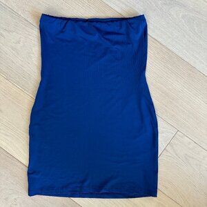 Blue Reformation Tube Dress